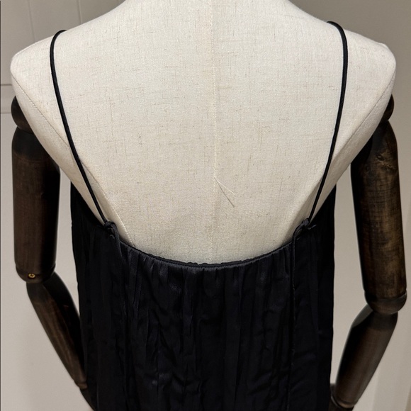 Mod Ref All Row satin cami top racer back blouse - Picture 3 of 12